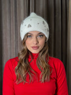 Berretto con applicazioni