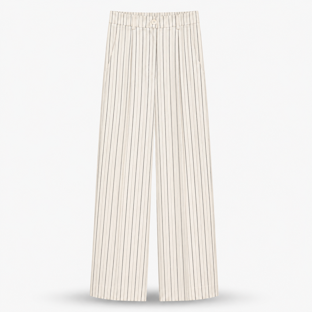 Tailleur mezza manica rigato VICOLO