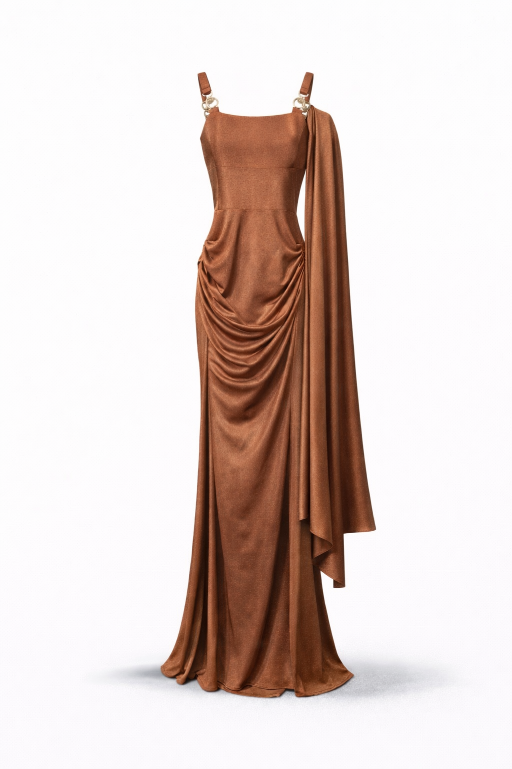 Abito lungo con stola ALMA SANCHEZ