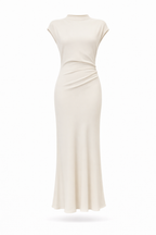 Abito lungo scollo a barca IMPERIAL