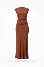 Abito lungo scollo a barca IMPERIAL