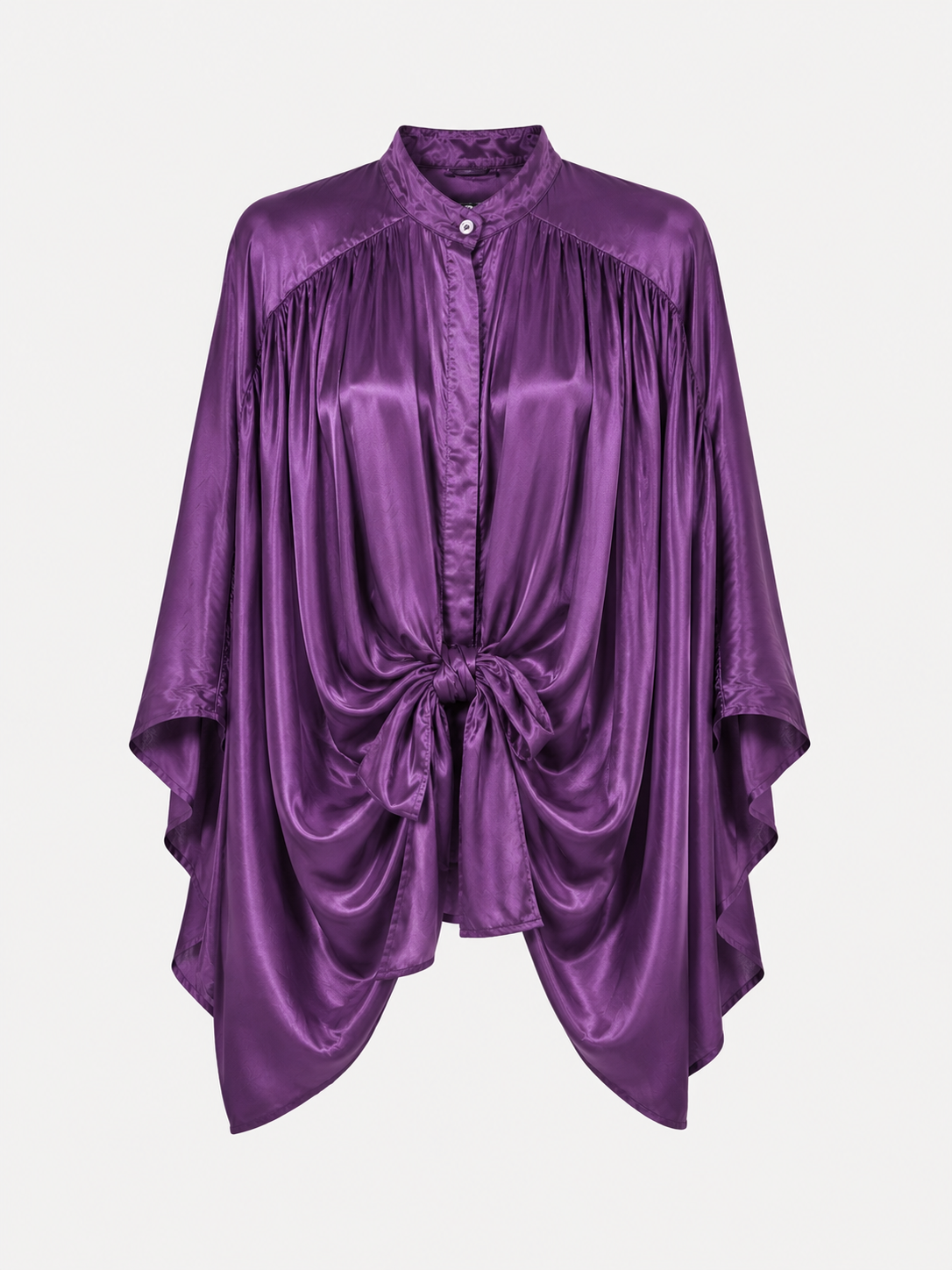 Camicia over effetto satinato VICOLO