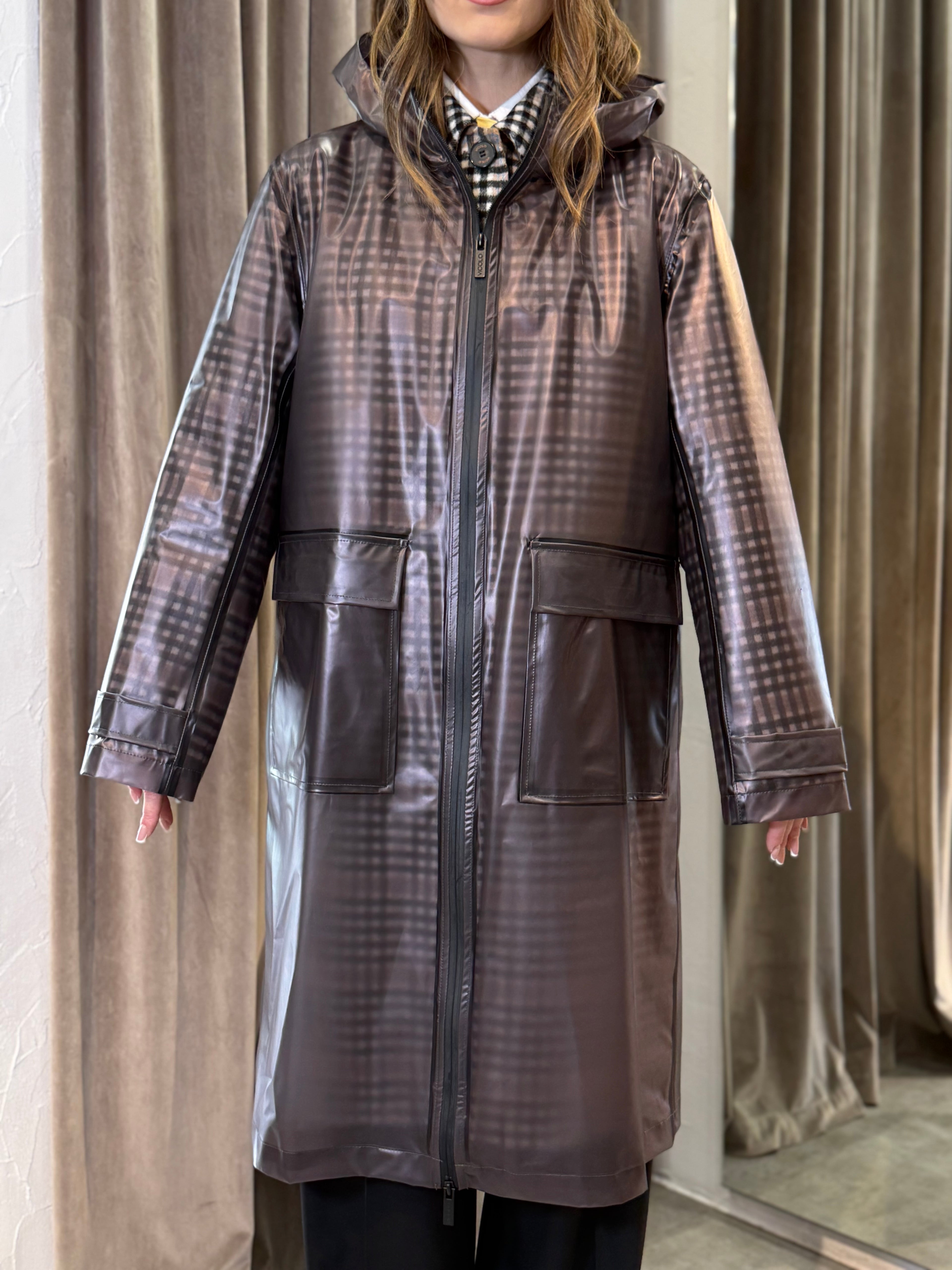 Cappotto tartan VICOLO