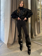 Pantalone in crepe SANDRO FERRONE