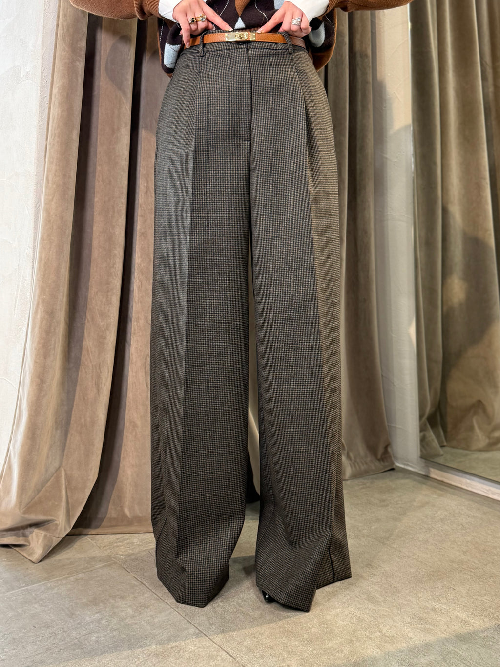 Tailleur pied de poule VICOLO