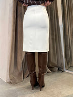 Gonna tubino in doppio crepe OPERÀ