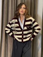 Cardigan a righe TRASH AND LUXURY