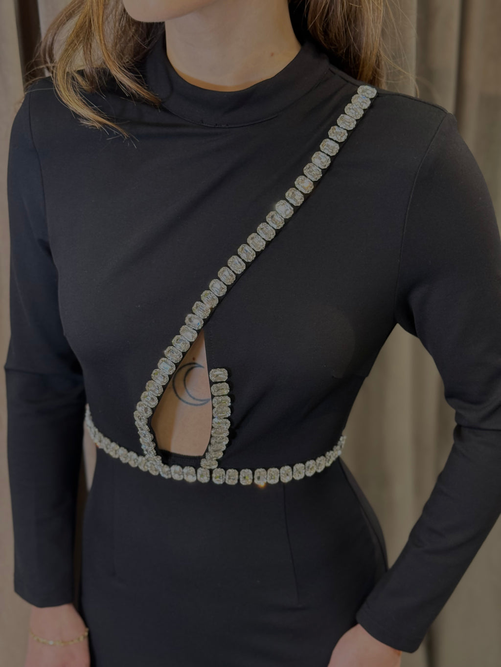 Abito lungo con applicazioni TRASH AND LUXURY