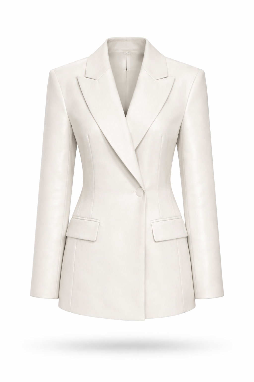 Blazer sfiancata ecopelle IMPERIAL