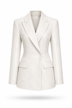 Blazer sfiancata ecopelle IMPERIAL