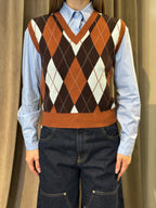 Gilet a rombi OPERÀ