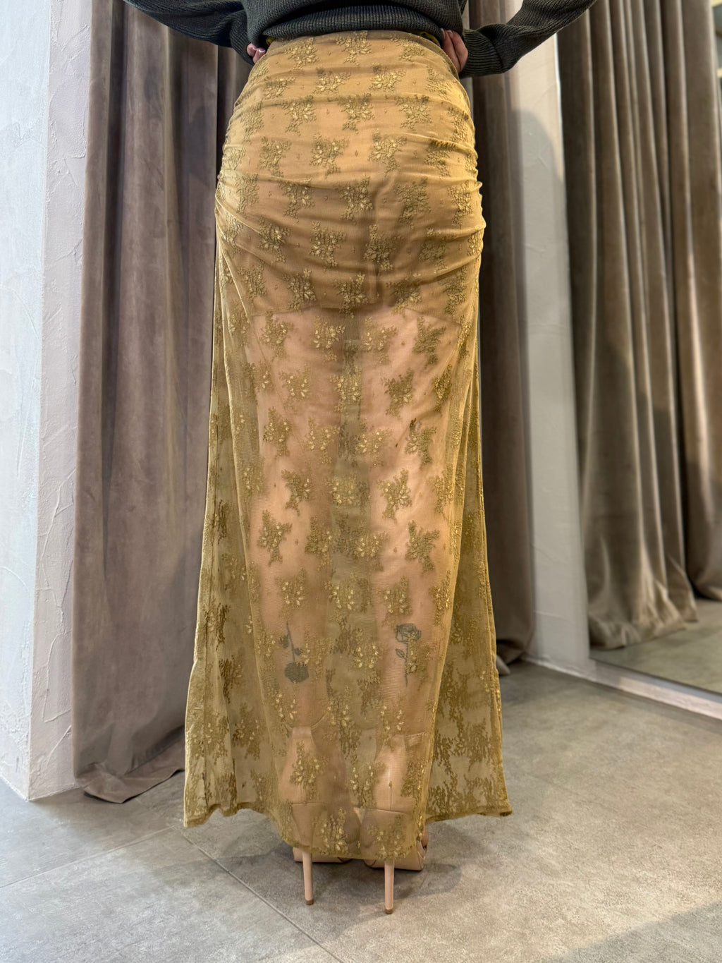 Gonna in tulle ricamato HAVEONE