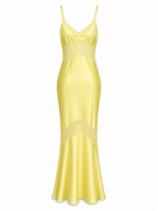 Abito satin e pizzo IMPERIAL