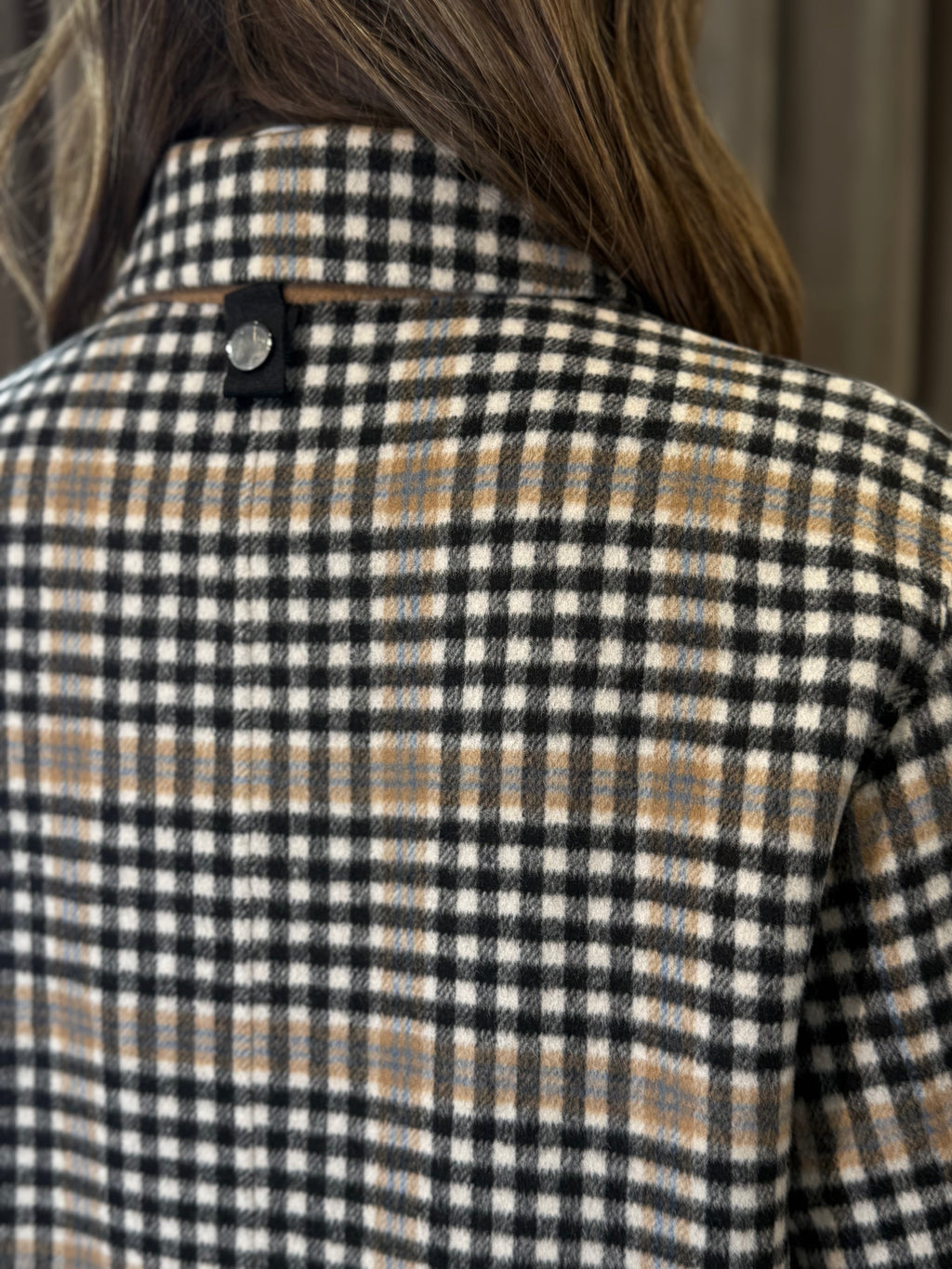 Cappotto tartan VICOLO