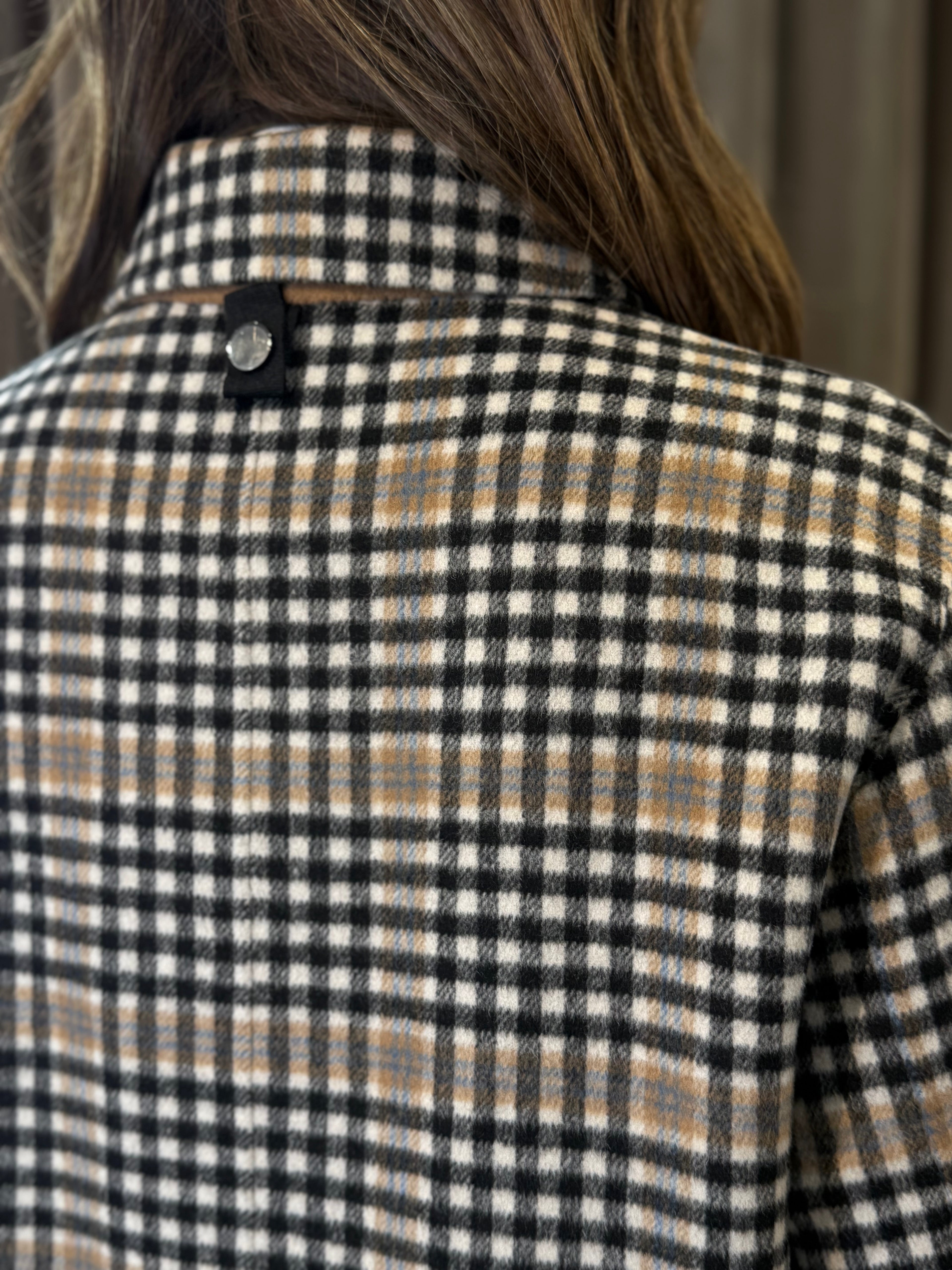 Cappotto tartan VICOLO