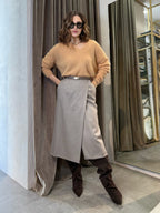 Gonna a portafoglio midi VICOLO