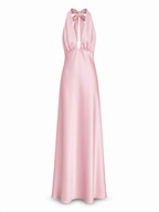 Abito satin scollatura marylin IMPERIAL