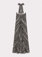 Abito rigato scollo halter HAVEONE