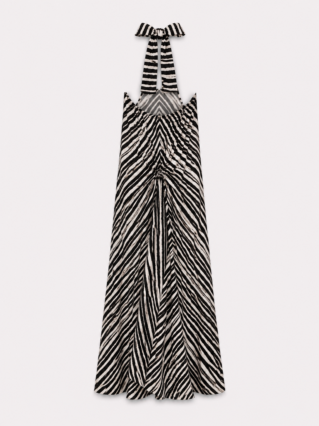 Abito rigato scollo halter HAVEONE