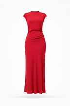 Abito lungo scollo a barca IMPERIAL