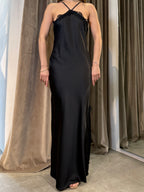 Abito satin lungo OPERÀ