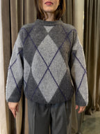 Maglione a rombi girogola VICOLO