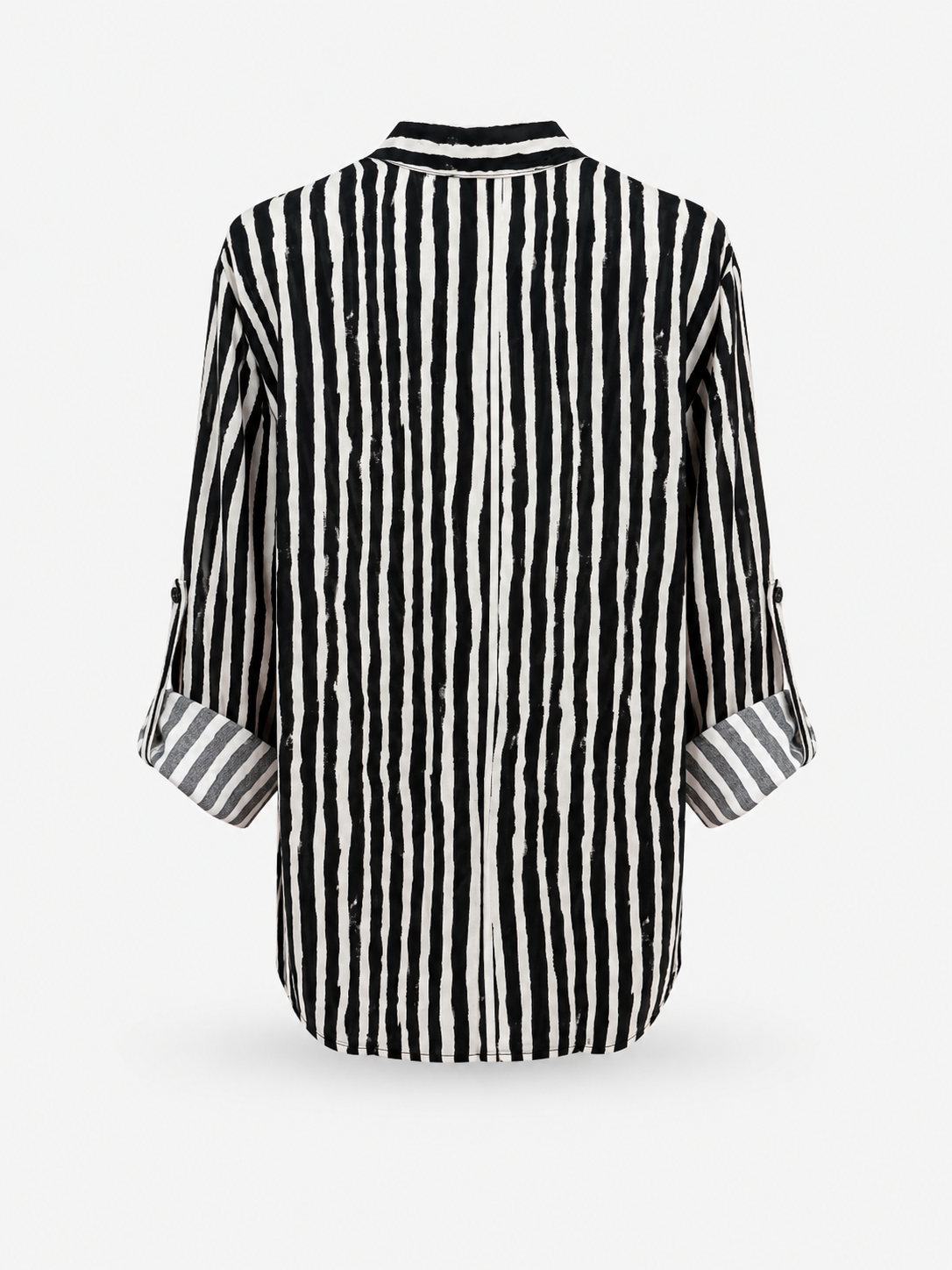 Camicia a righe annodata HAVEONE