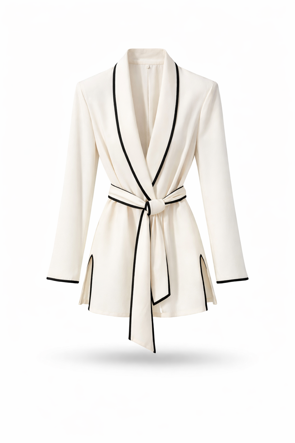 Giacca destrutturata con fusciacca OPERÀ