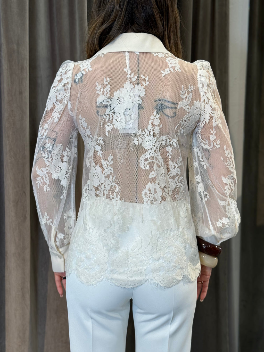 Camicia in pizzo OPERÀ