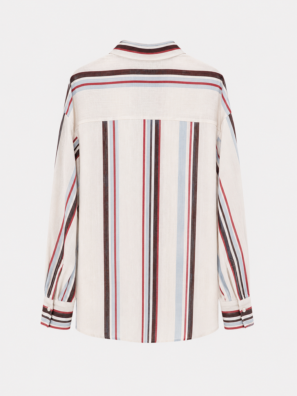 Camicia a righe multicolor TENSIONE IN