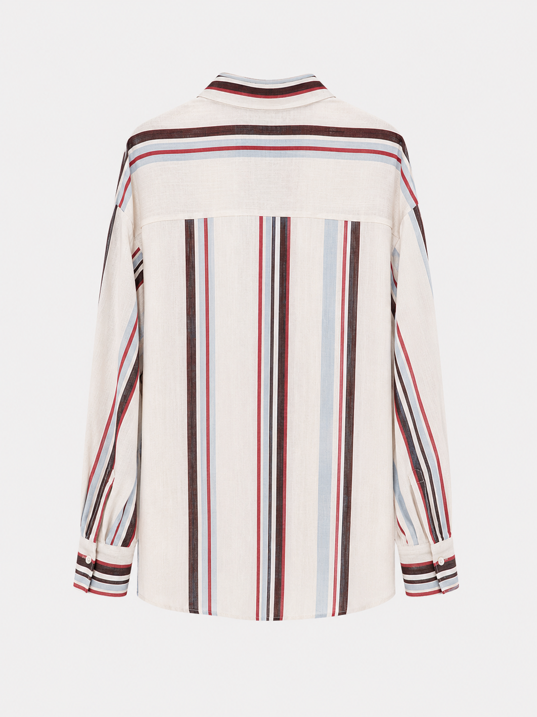Camicia a righe multicolor TENSIONE IN