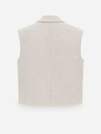 Gilet misto lino VICOLO