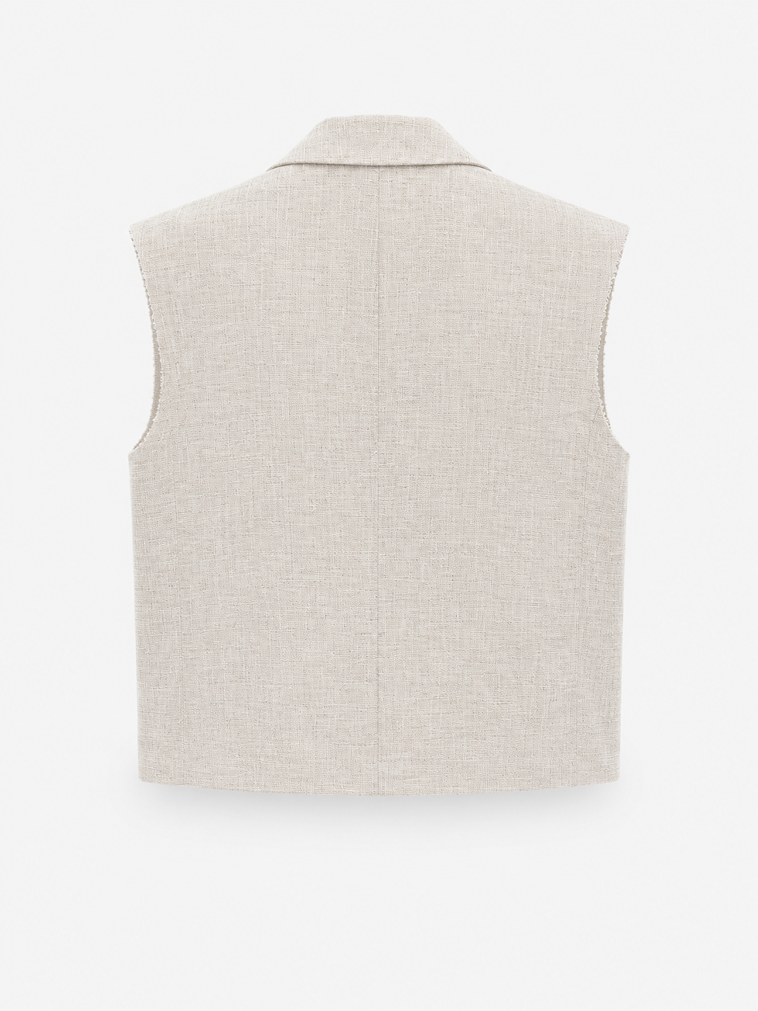 Gilet misto lino VICOLO