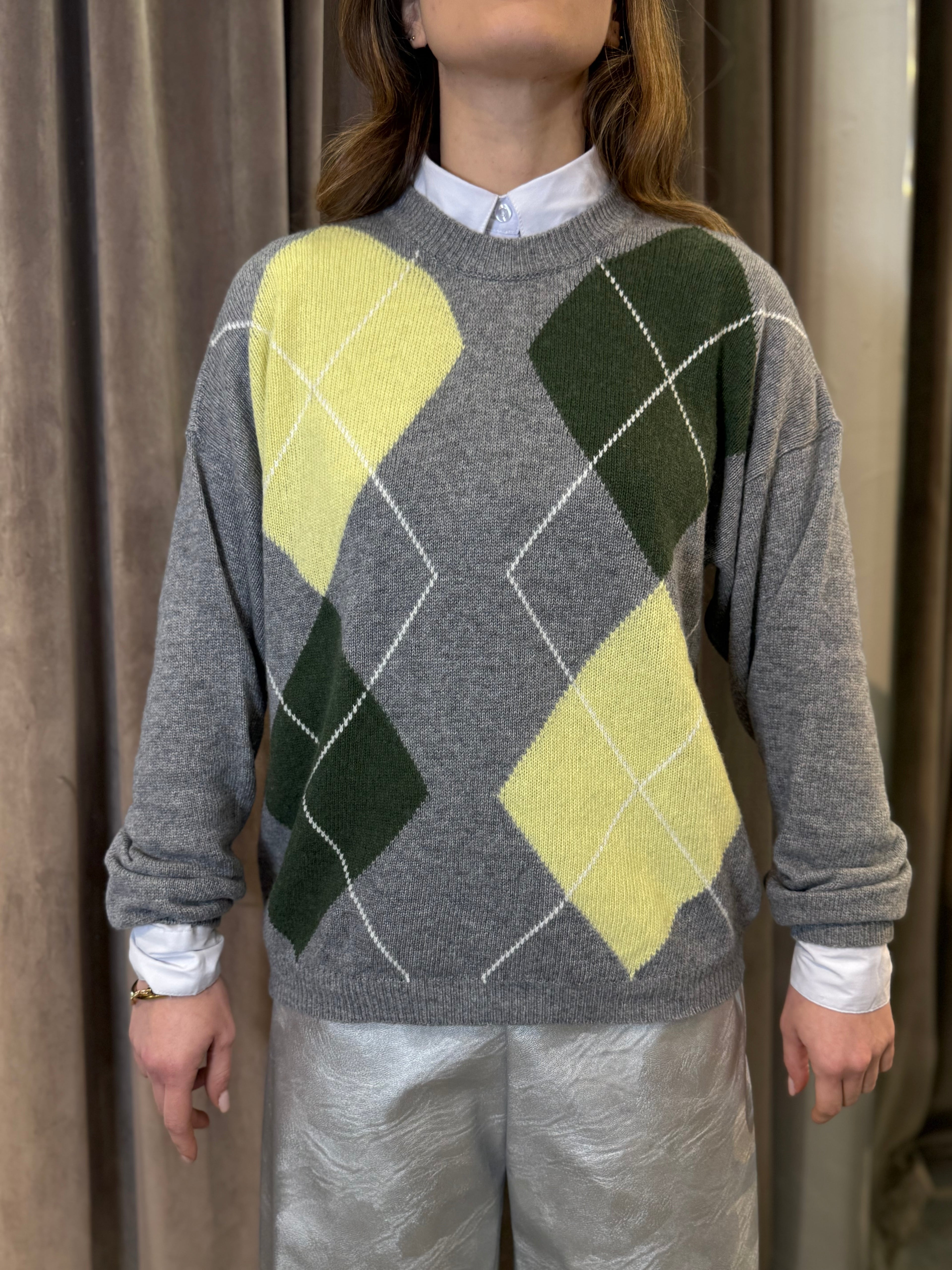 Maglioncino a rombi VICOLO