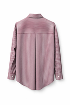 Camicia in popeline di cotone over TENSIONE IN