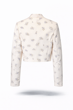 Giacca crop floreale IMPERIAL