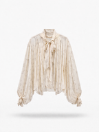 Blusa con fiocco fiorata IMPERIAL