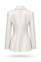 Blazer sfiancata ecopelle IMPERIAL