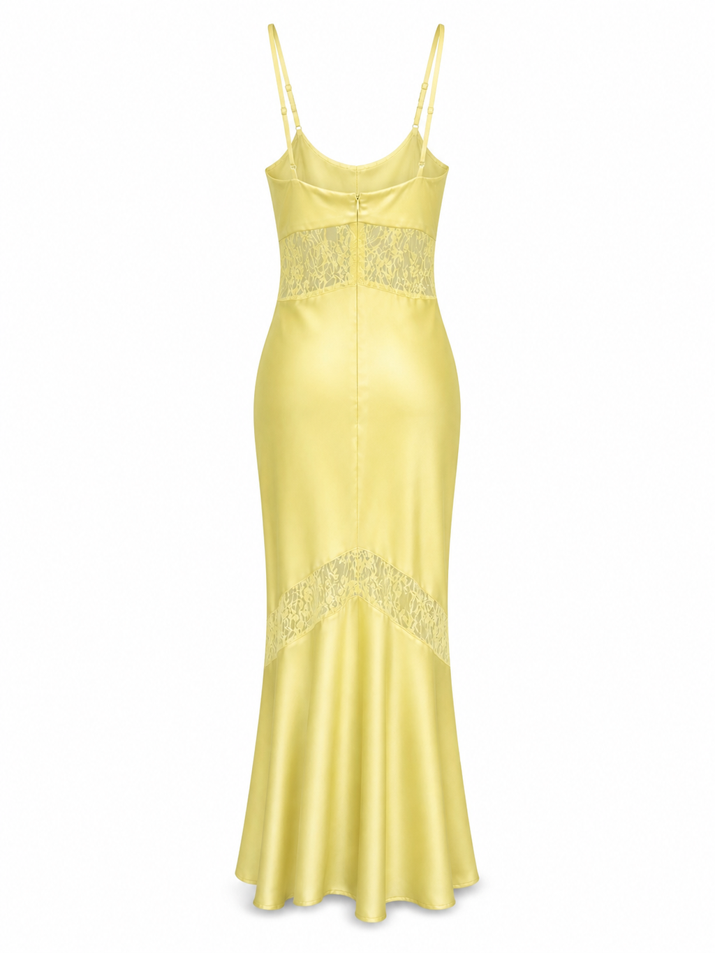 Abito satin e pizzo IMPERIAL