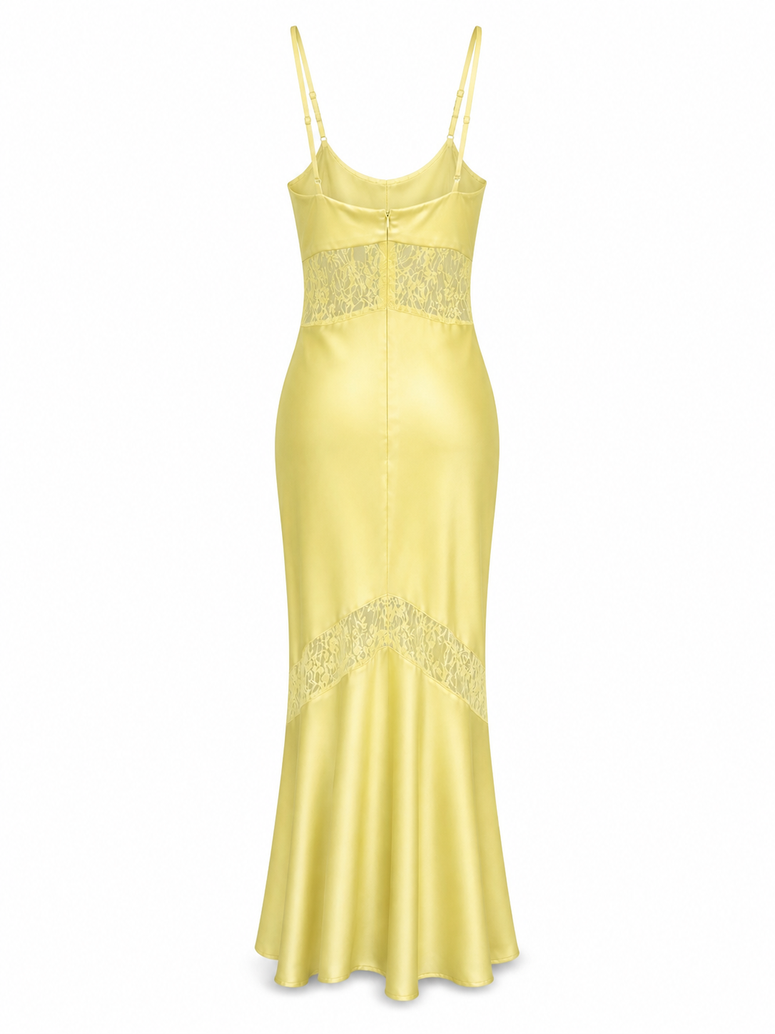 Abito satin e pizzo IMPERIAL