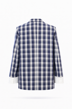 Blazer fantasia a quadri