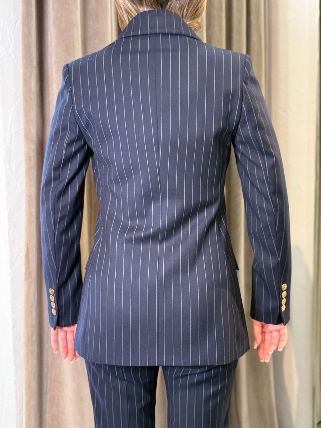 Tailleur gessato blu  SILENCE LIMITED