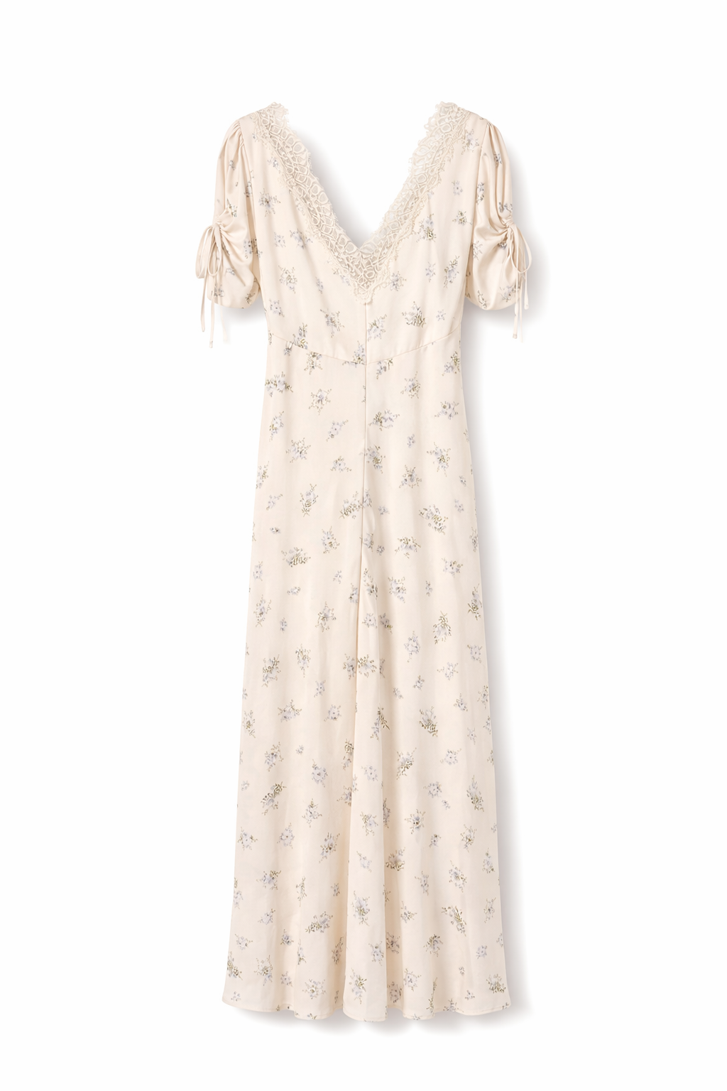 Abito floreale con pizzo IMPERIAL