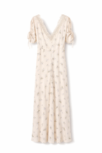 Abito floreale con pizzo IMPERIAL