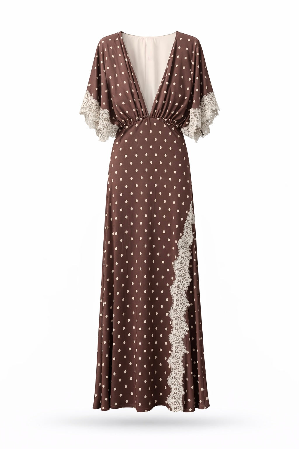 Abito lungo a pois IMPERIAL