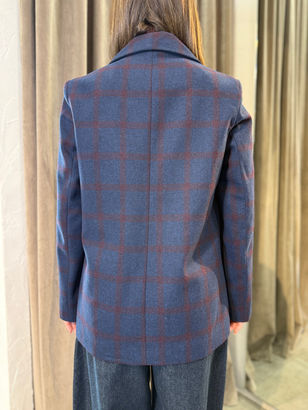 Giacca a quadri VICOLO