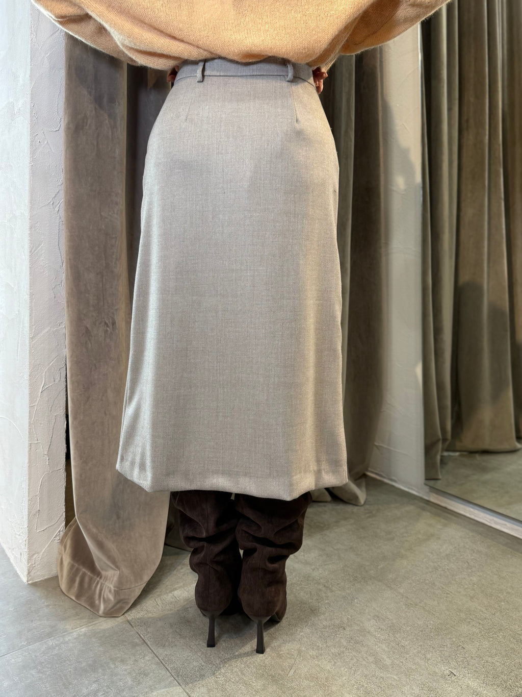 Gonna a portafoglio midi VICOLO