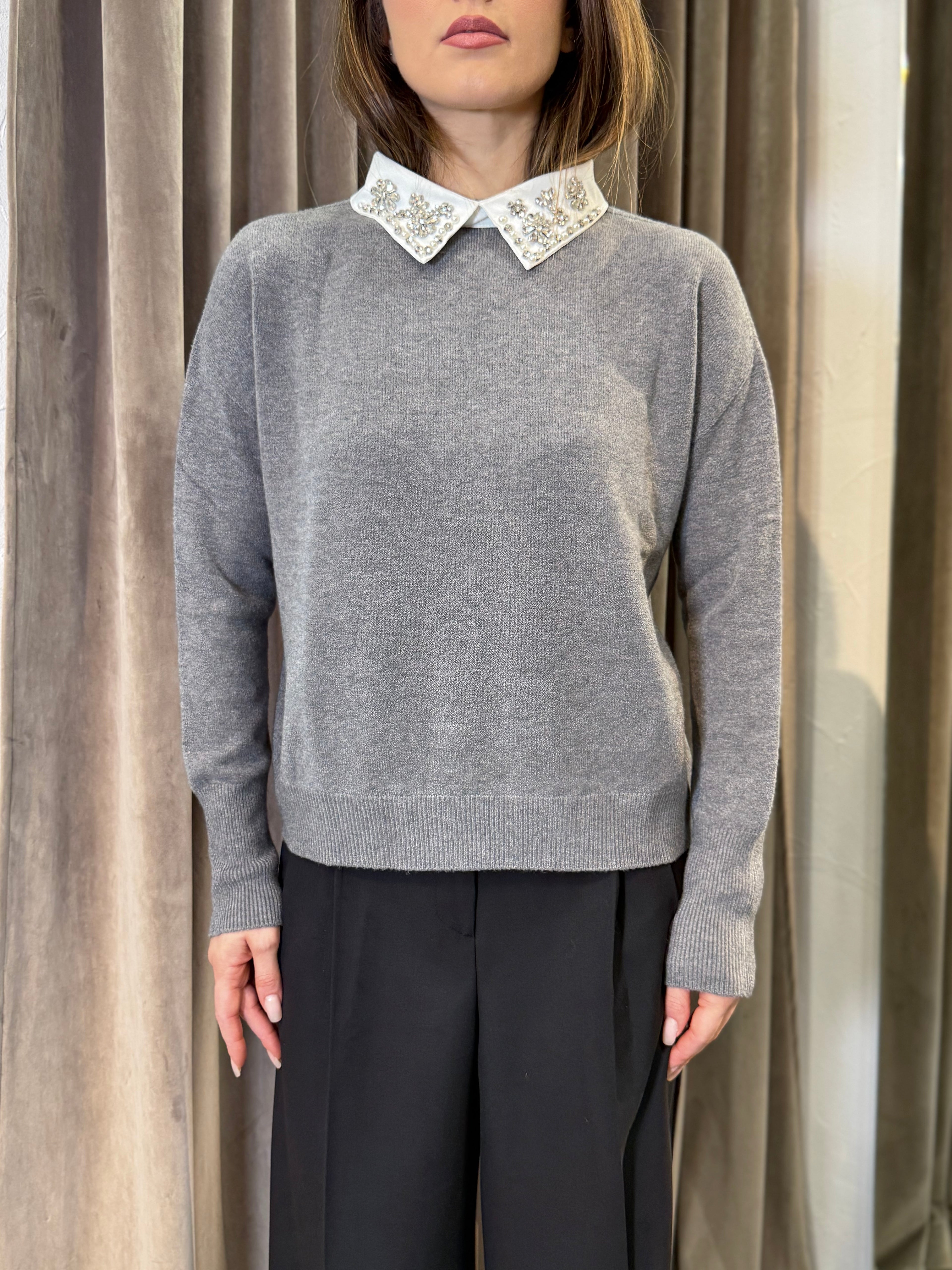 Maglia con colletto SANDRO FERRONE