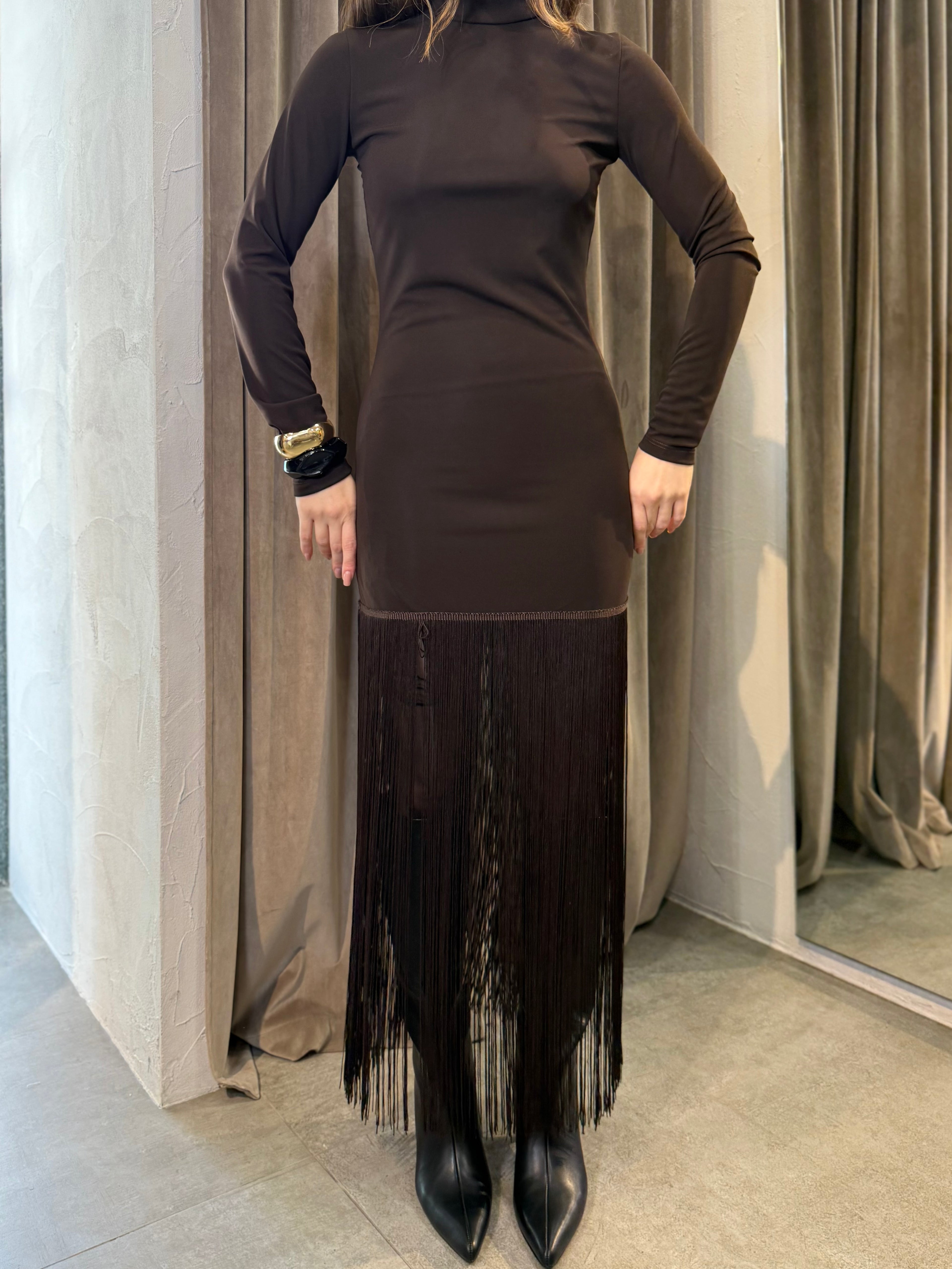 Abito con frange LUMINA