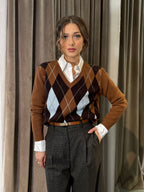 Maglia a rombi OPERÀ